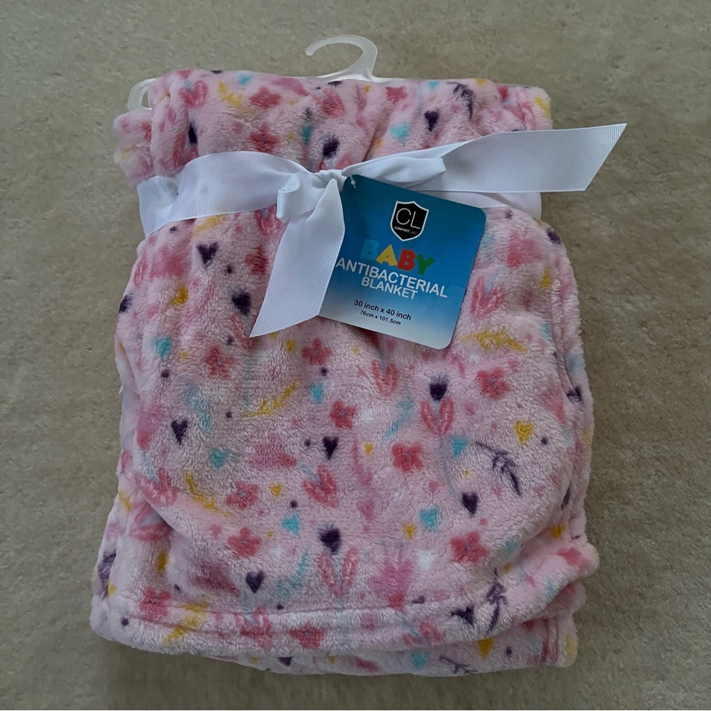 Comfort Lab BABY Antibacterial Blanket PINK